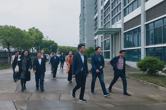 公司總裁班子走訪吳中醫藥集團